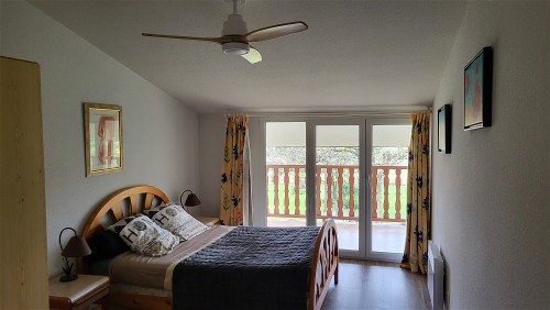 Chambre double bleue