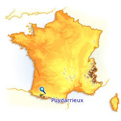 localisation Puydarrieux