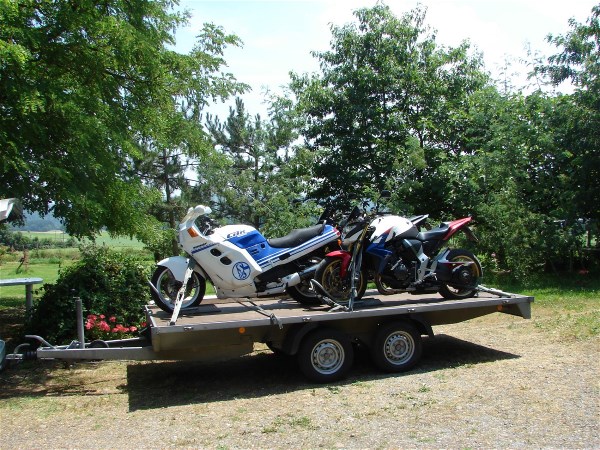 motards en vacances Hautes-Pyrenees